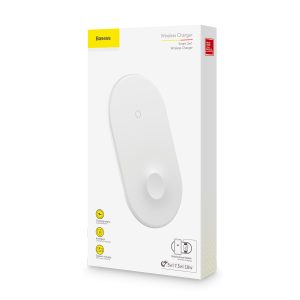 Baseus Smart 2-in-1 Wireless Charger Smartphone Apple Watch