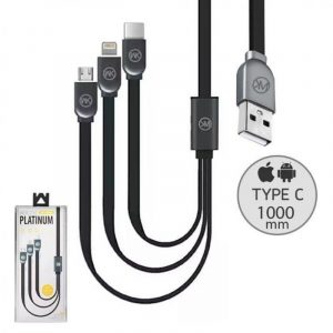 Remax WK Platinum 3-In-1 Cable WDC-010